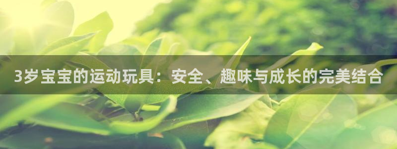 BWIN体育官方正版app集团官网首页：3岁宝宝的运