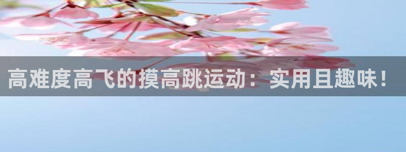BWIN体育官网下载联系电话：高难度高飞的摸高跳运动：实用且